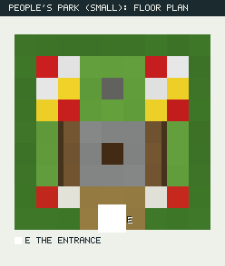 People's Park (small), the ground plan